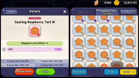 silent salt cookie tart build cookie run kingdom