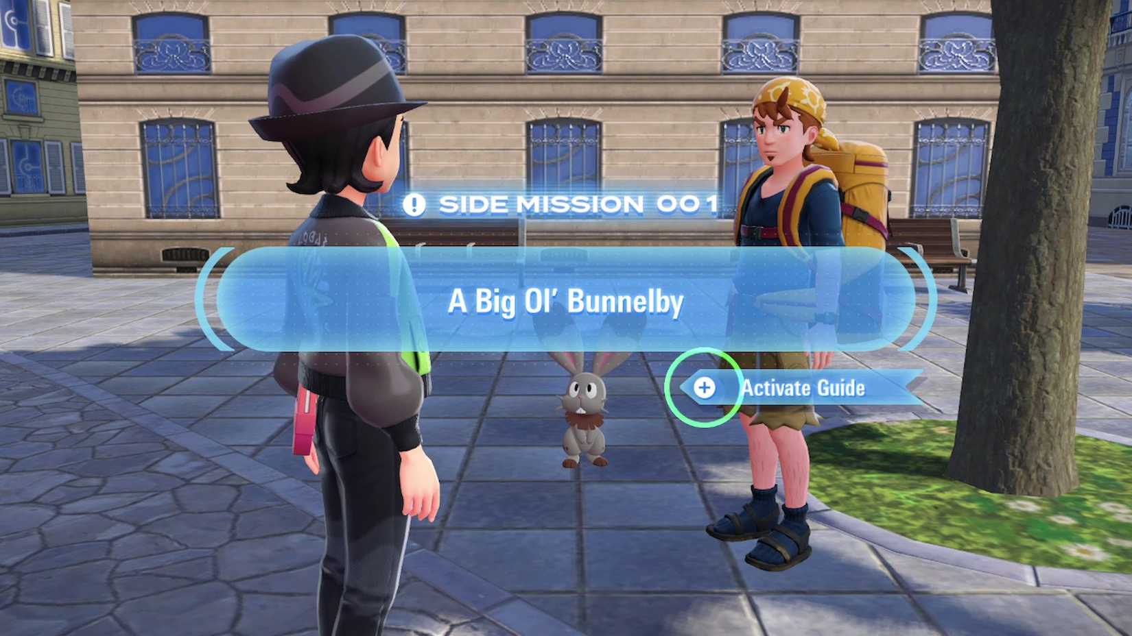 A Big Ol' Bunnelby in pokemon legends za