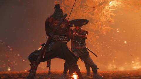 a clash of swords with Lord Saito