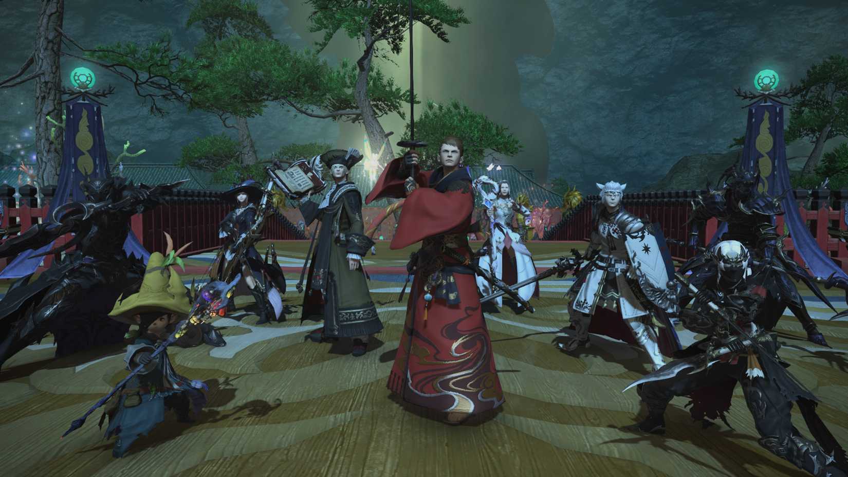 Jogadores em Final Fantasy 14