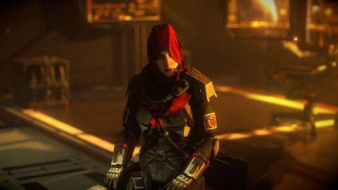 A Helghast soldier in Killzone Shadow Fall