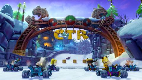 A race is about to start - Crash Team Racing Nitro-Fueled