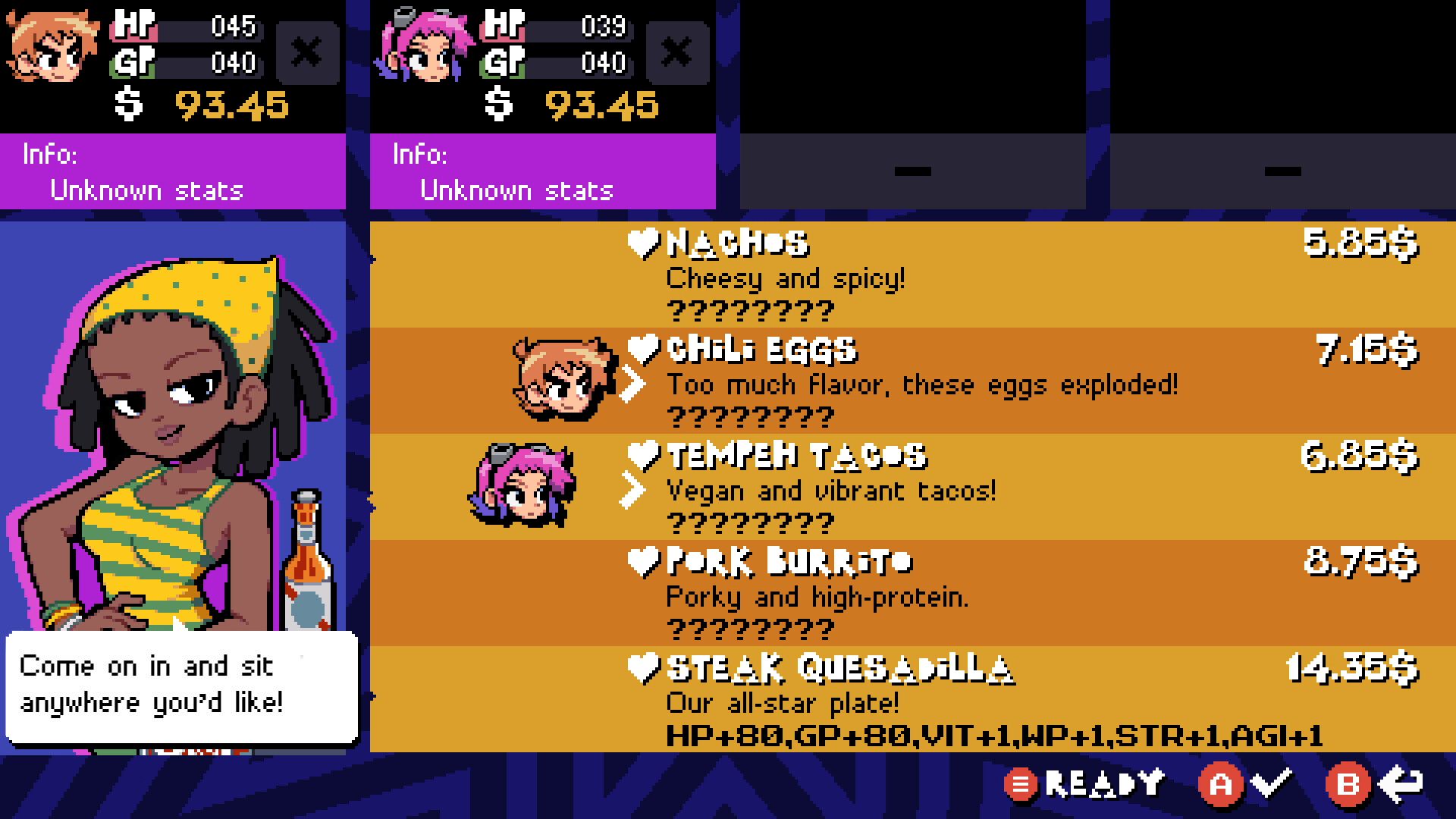 A shop in Scott Pilgrim EX