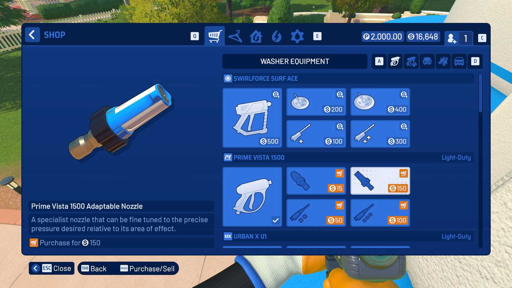 Adaptable Nozzle PowerWash Simulator 2