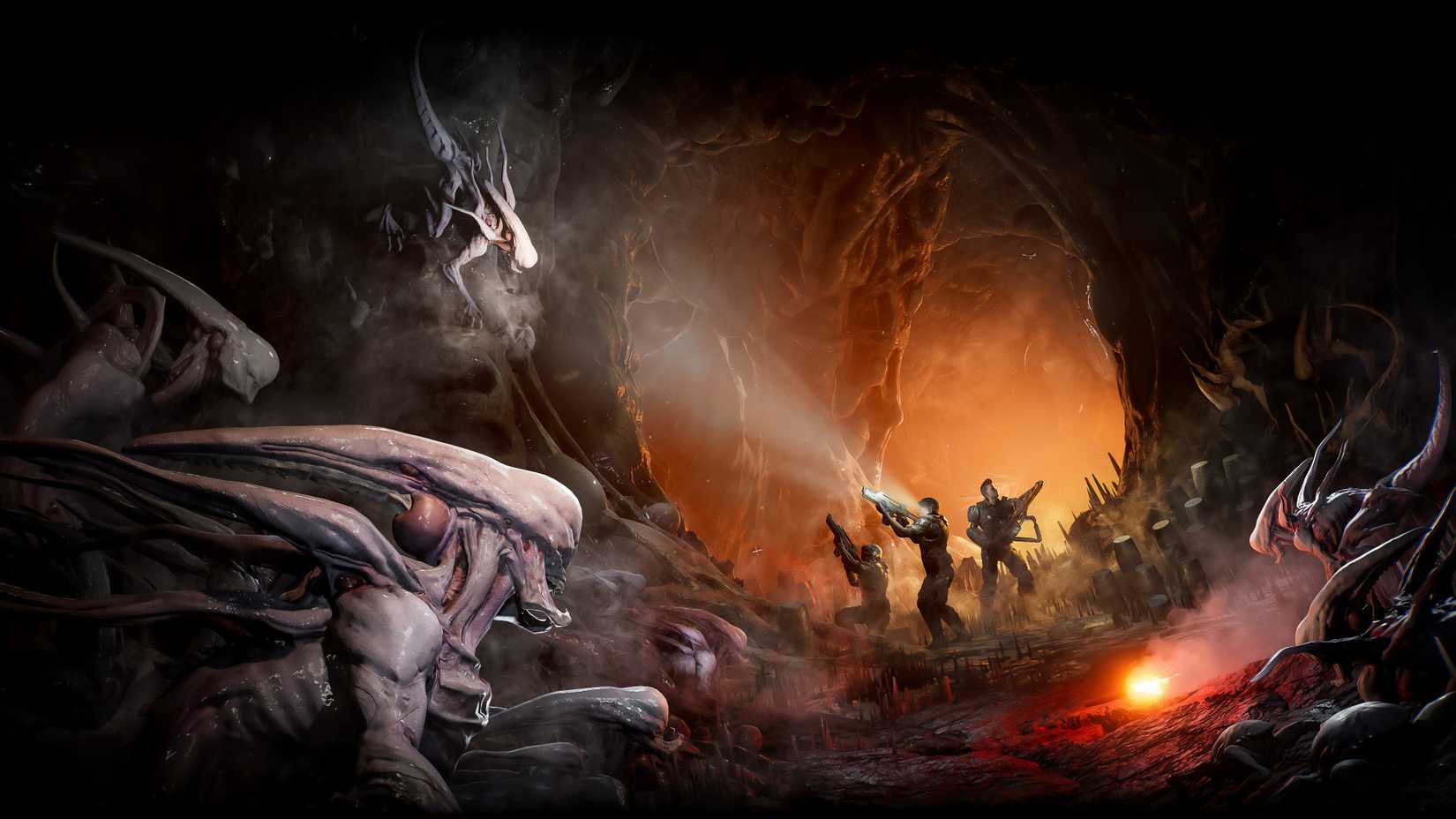 aliens fireteam elite key art