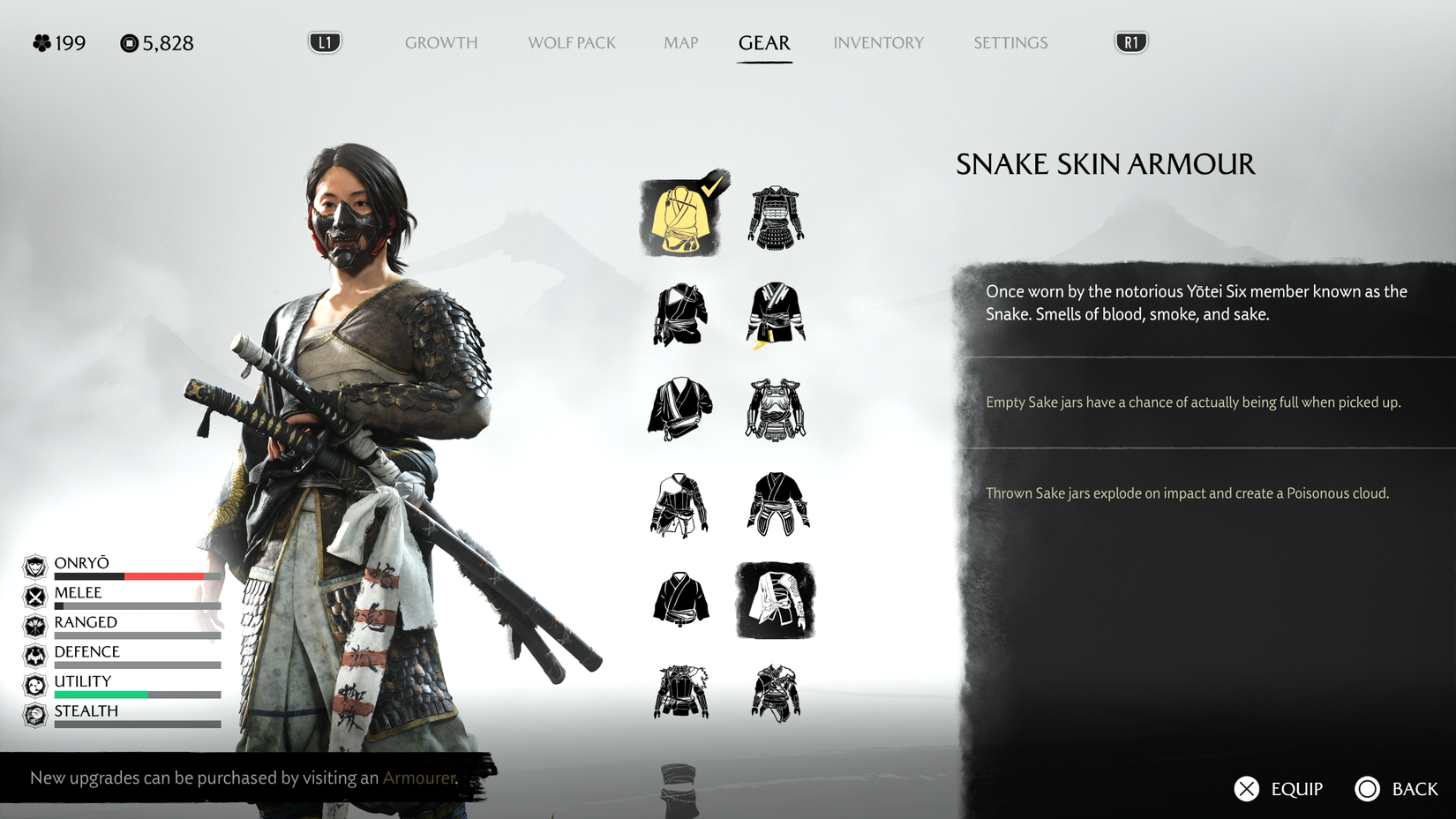 all-ghost-of-yote-armor-10-snake-skin-armor