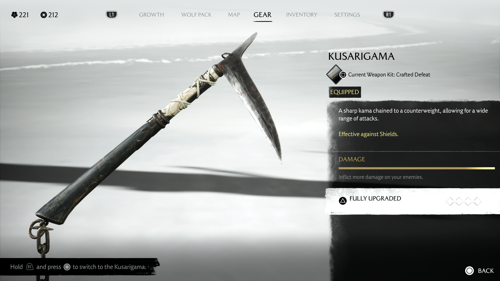 all-ghost-of-yotei-weapons-kusarigama