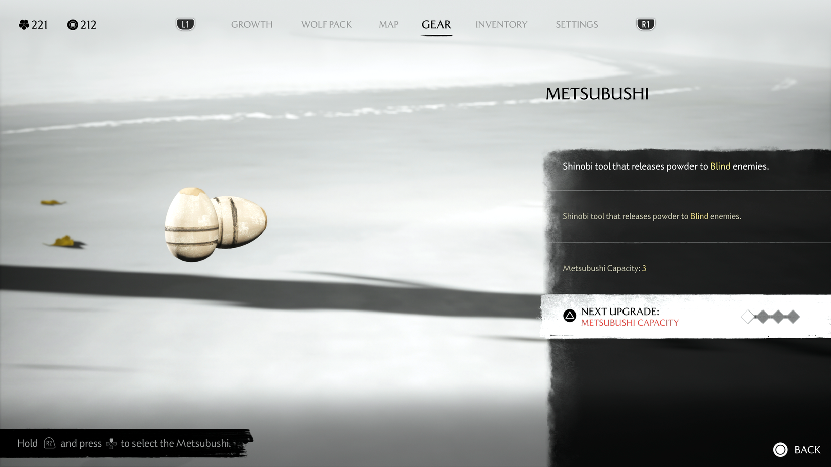 all-ghost-of-yotei-weapons-metsubushi