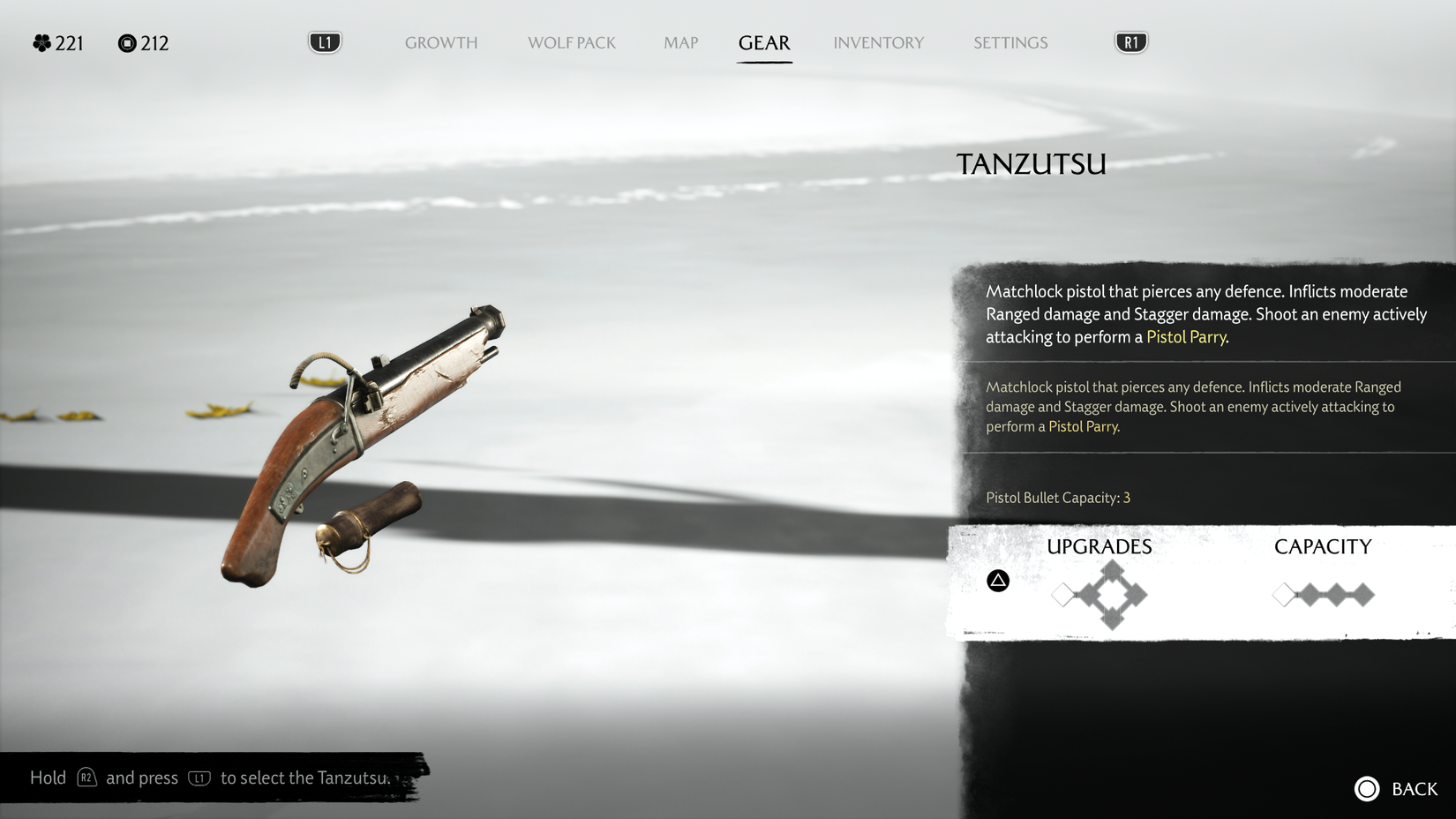 all-ghost-of-yotei-weapons-tanzutsu