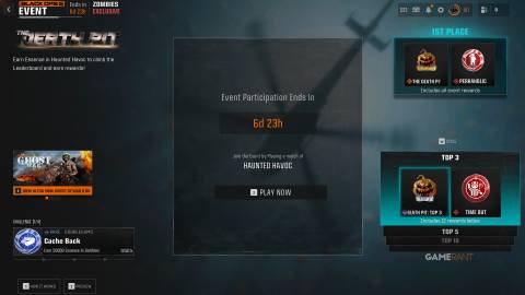 All The Death Pit Event Rewards in Black Ops 6 Zombies