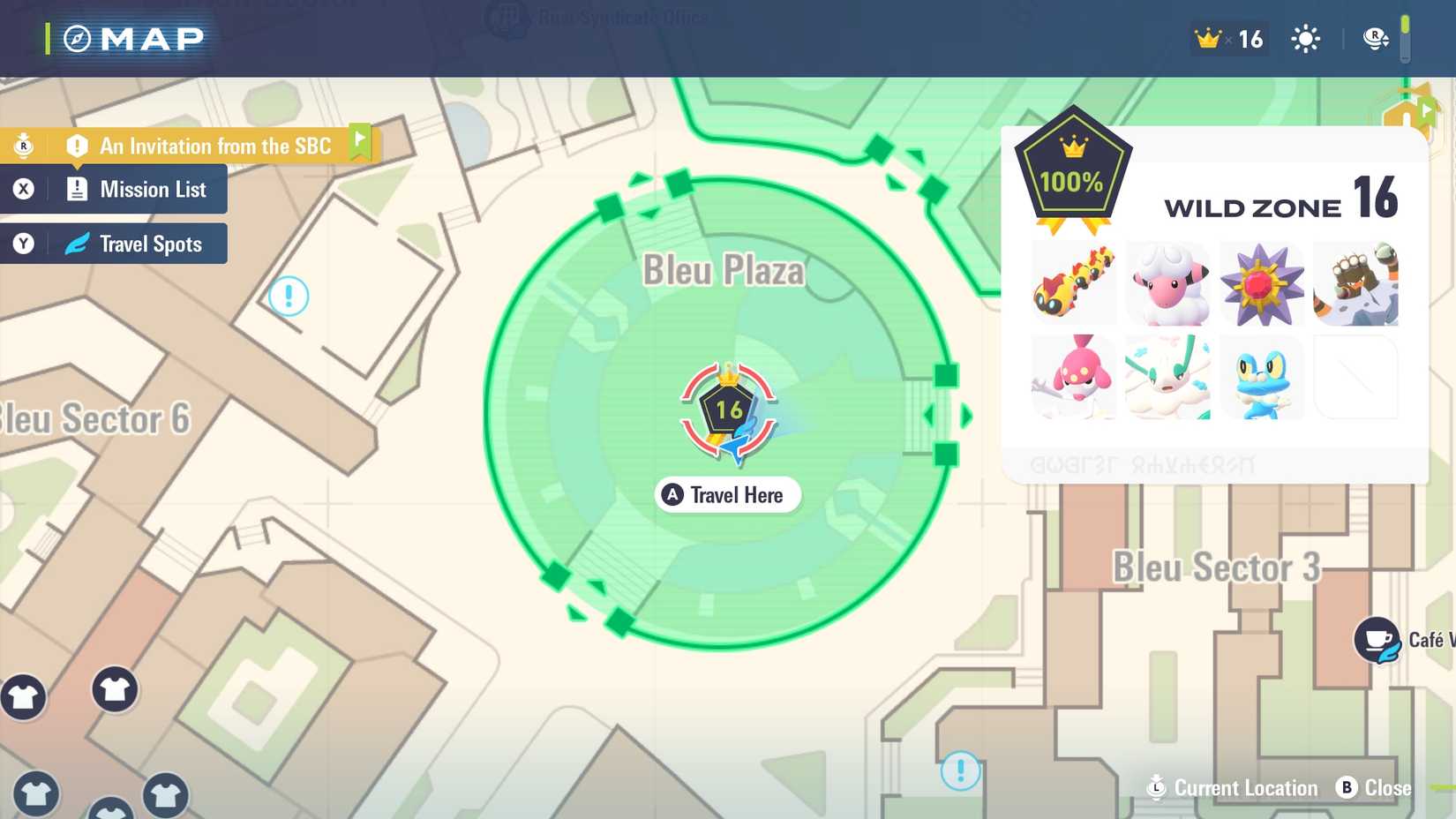 All Wild Area 16 Pokemon in Pokemon Legends ZA