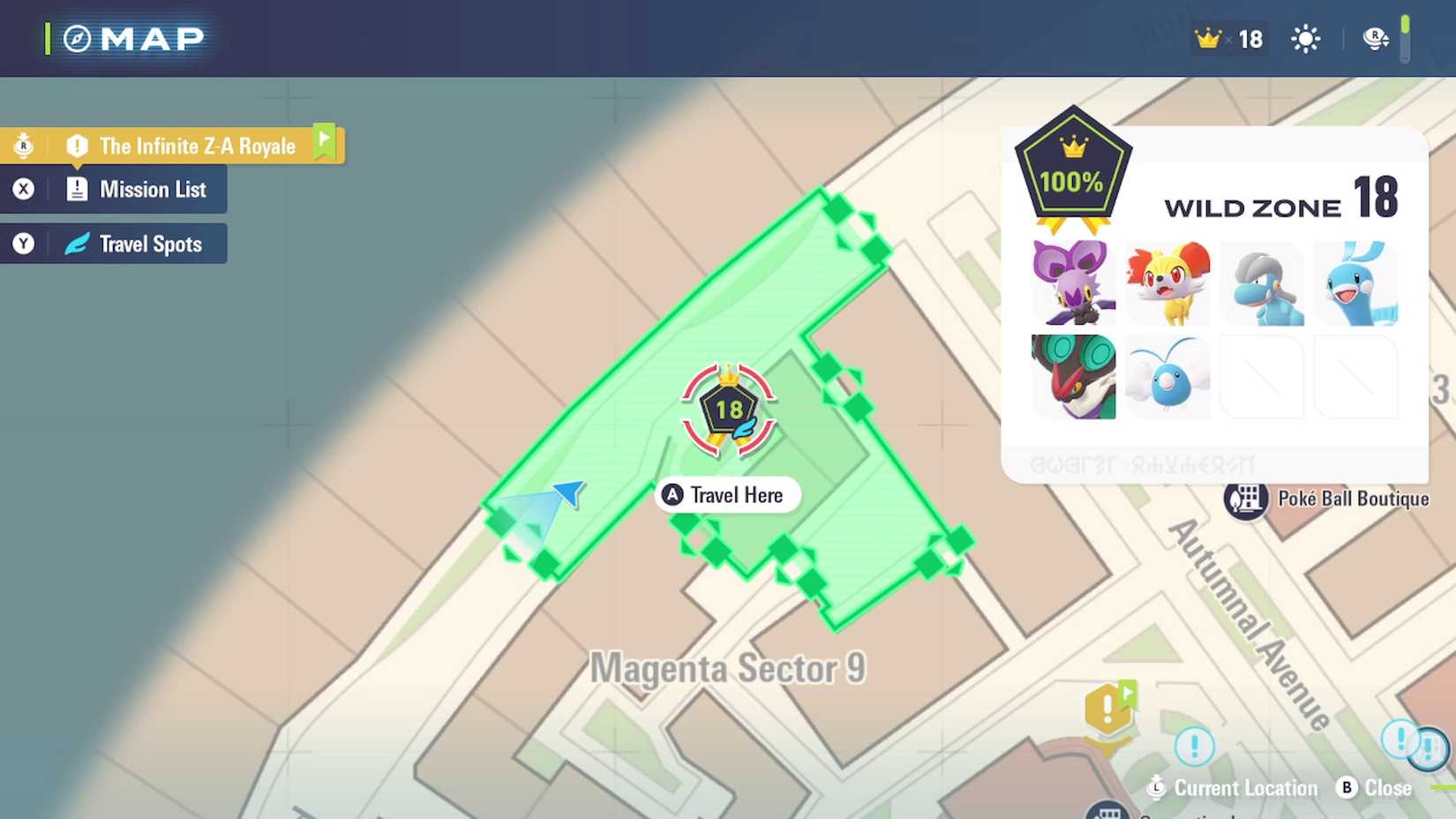 All Wild Zone 18 Pokemon in Pokemon Legends Z-A feature image
