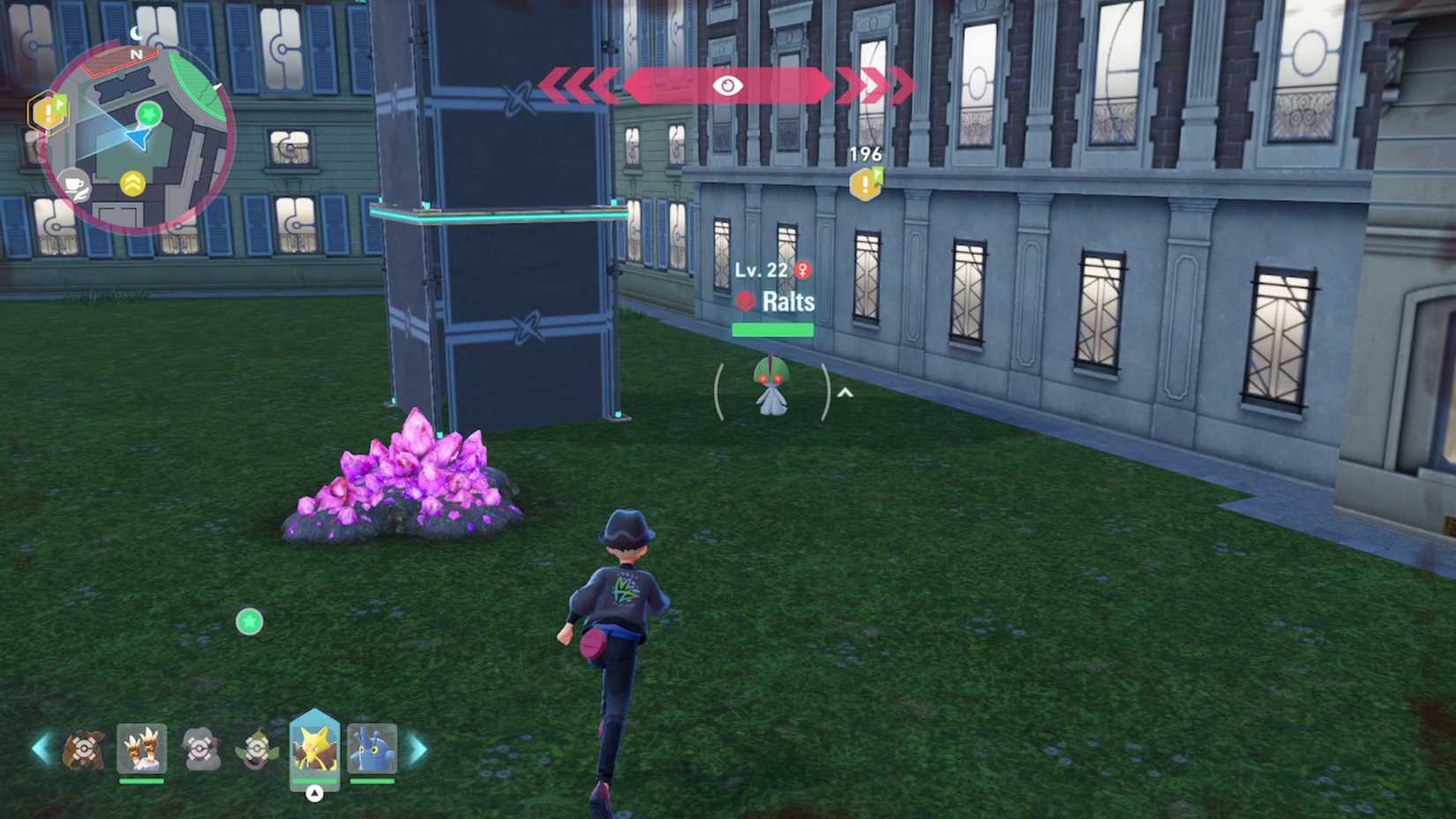 alpha ralts in pokemon legends za