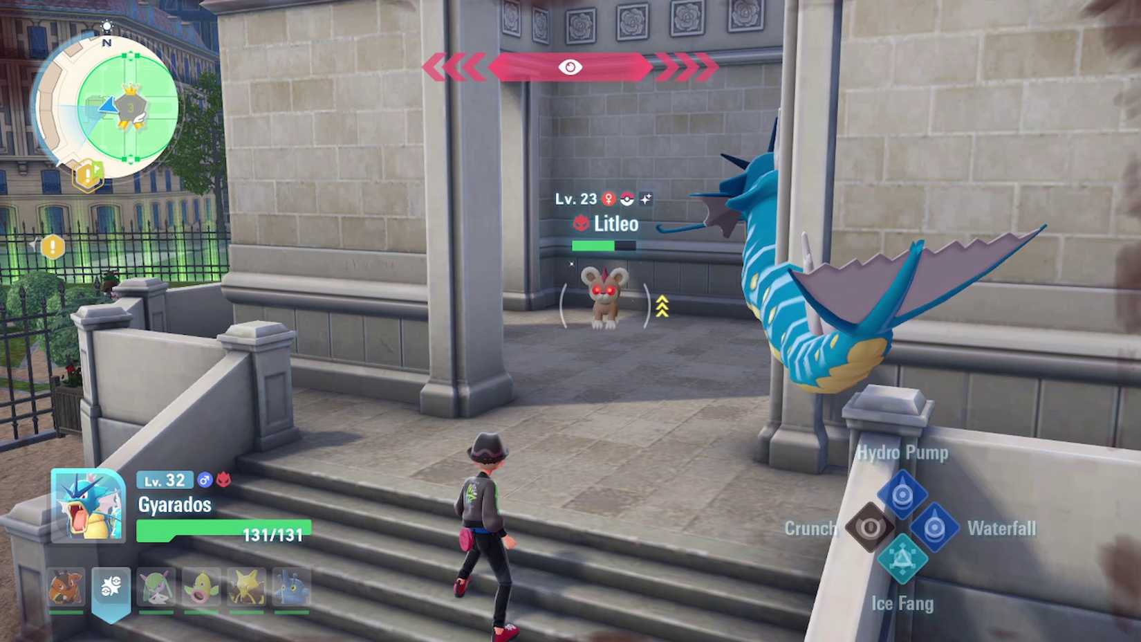 alpha shiny litleo in pokemon legends za