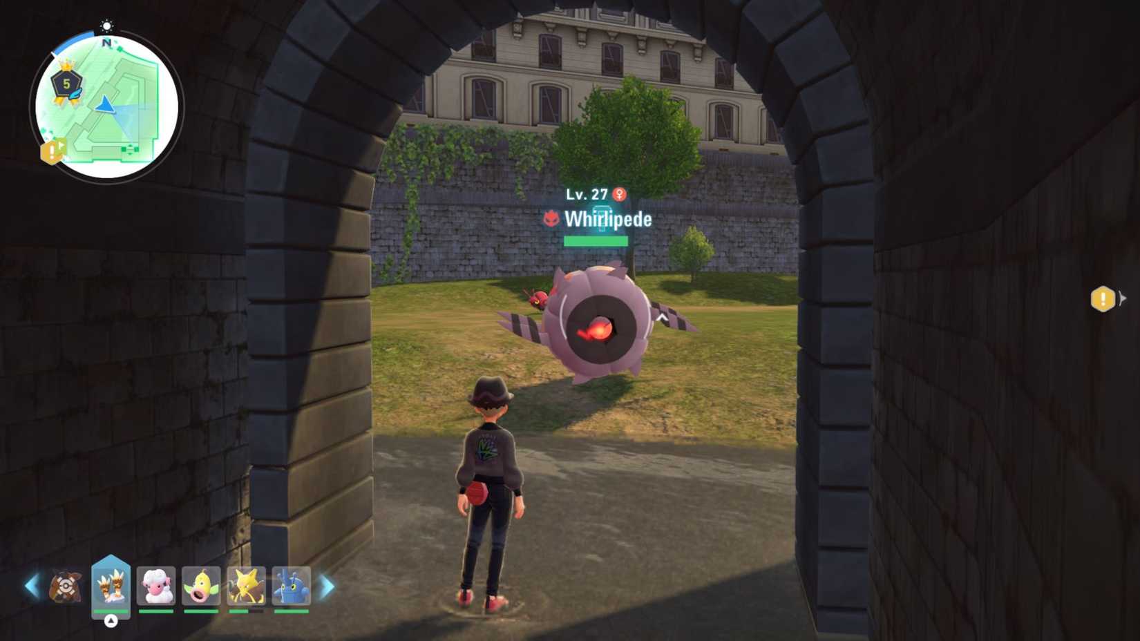 alpha whirlipede in pokemon legends za