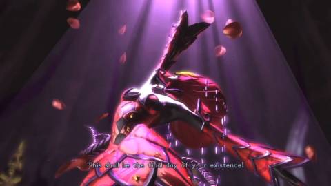 Alreune confronts Bayonetta - Bayonetta 2