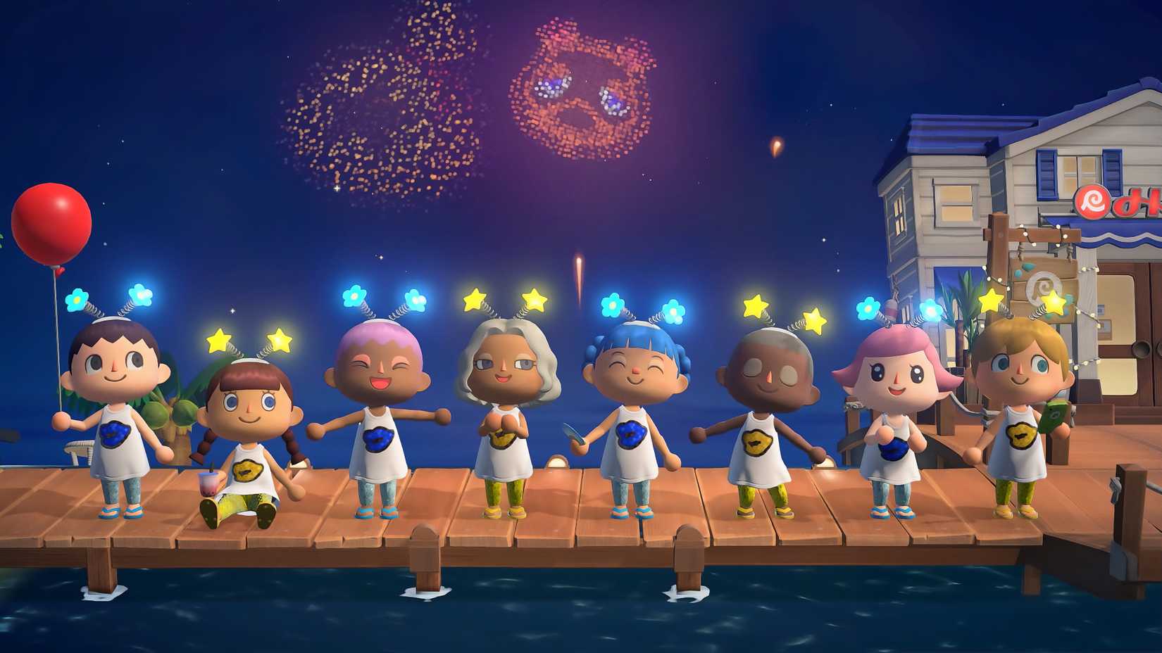 animal crossing new horizons update promotional image