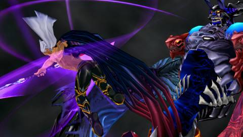 Ansem coming out of his ship form in Kingdom Hearts