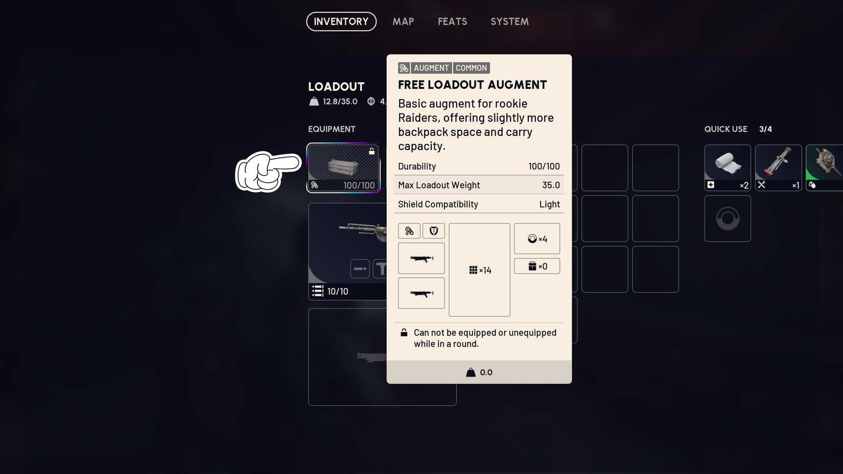 ARC Raiders Free Loadout Augment