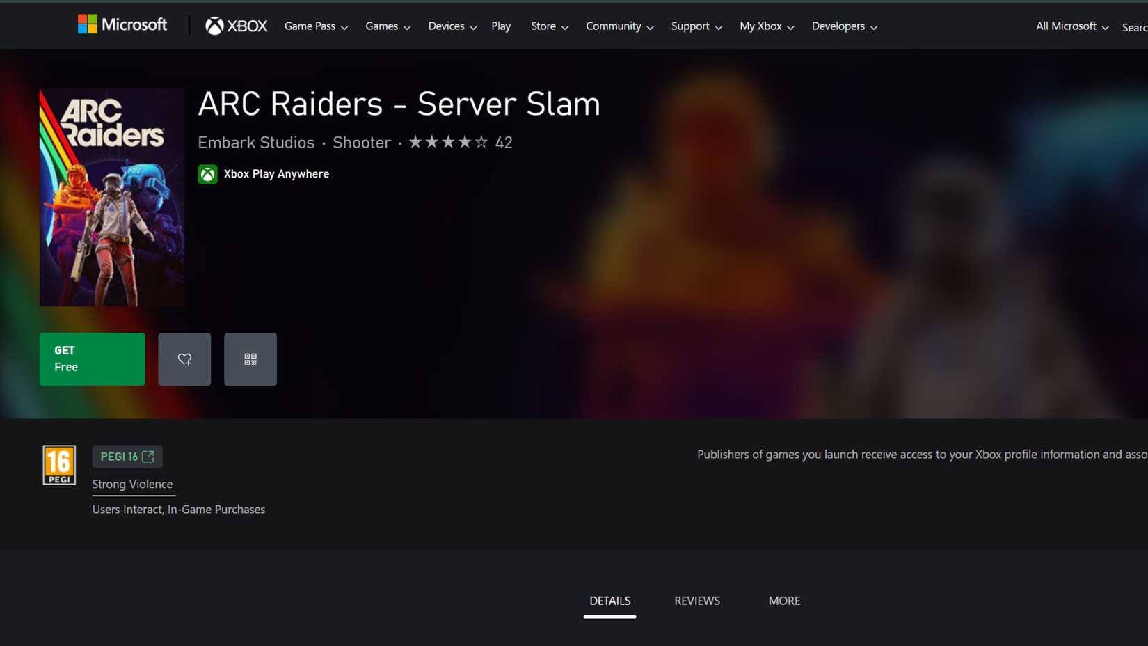 ARC Raiders Server Slam Playtest Xbox