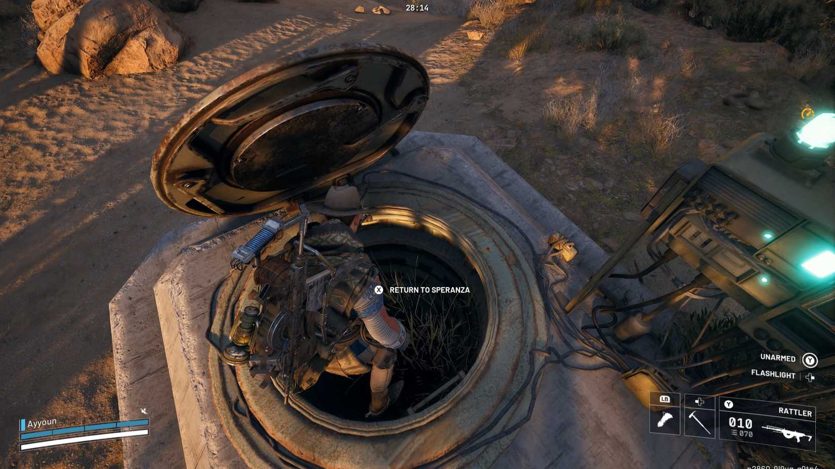 ARC Raiders Using Raider Hatch to Extract