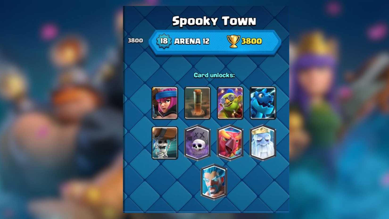 arena 12 cards clash royale
