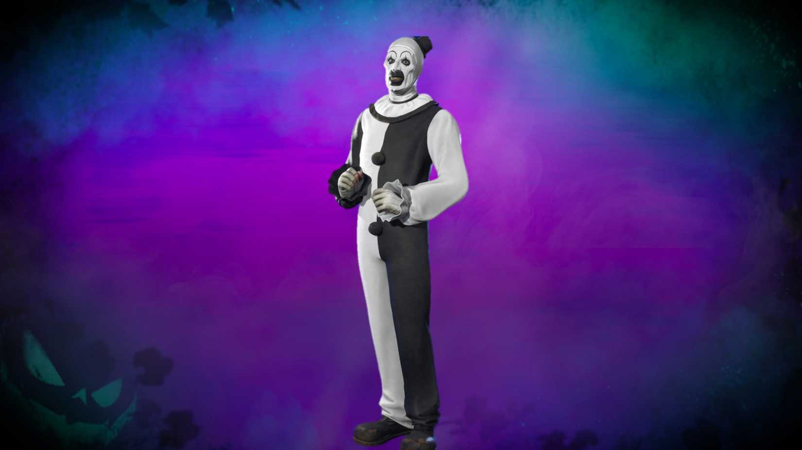 art the clown in fortnite