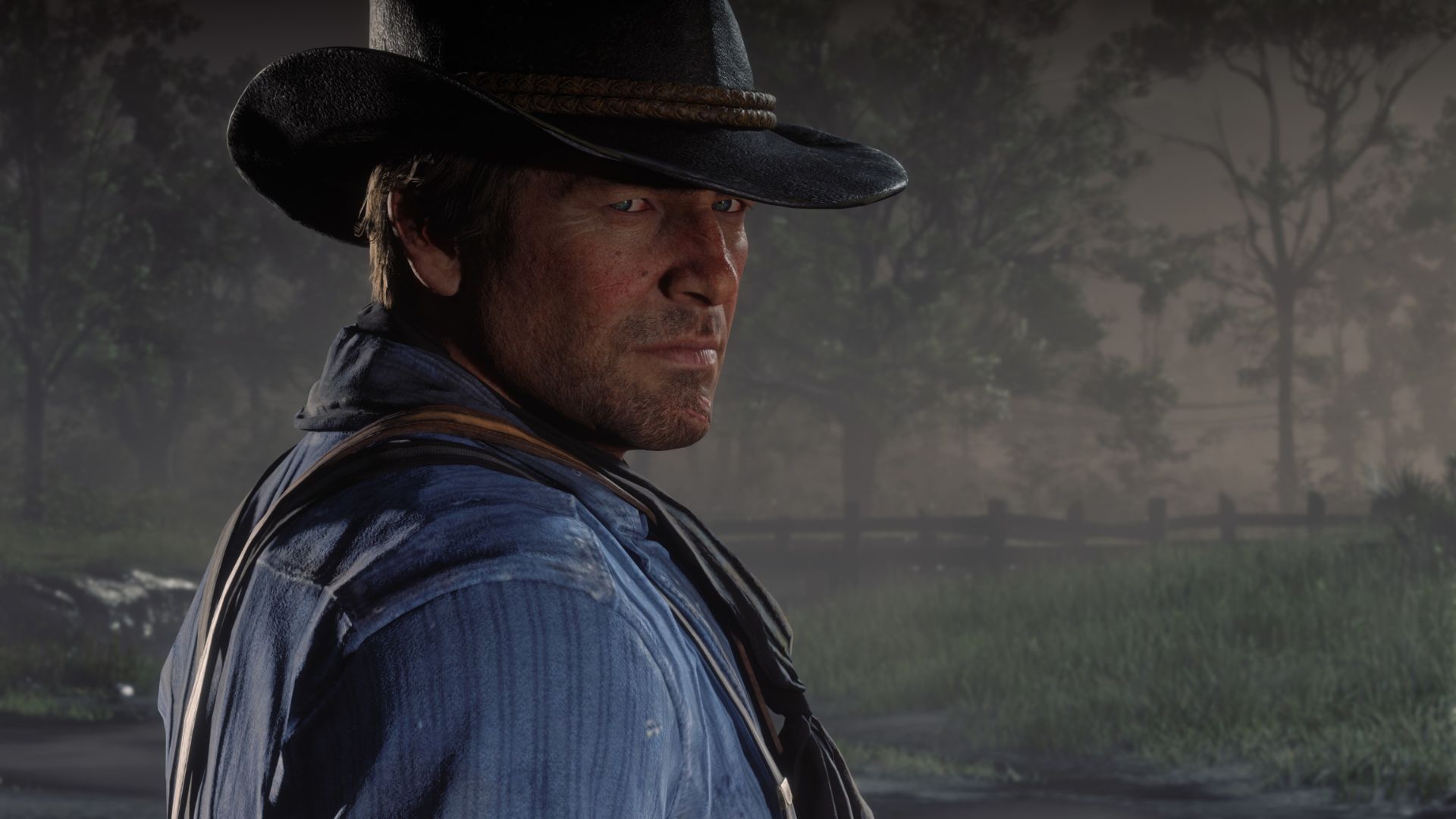 Arthur Morgan em cena de Red Dead Redemption 2