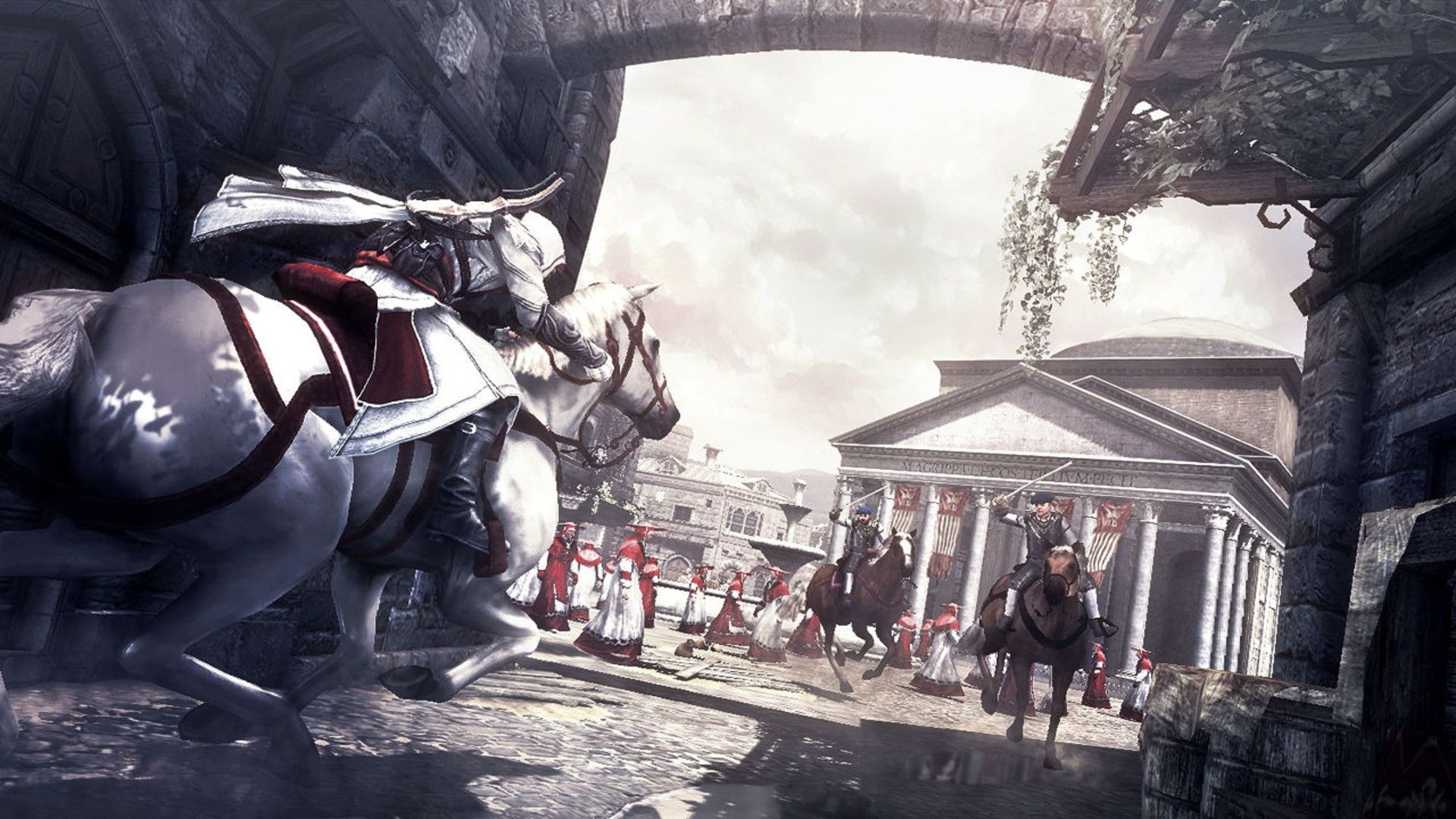 Assassin's Creed Brotherhood Ezio Horse Riding
