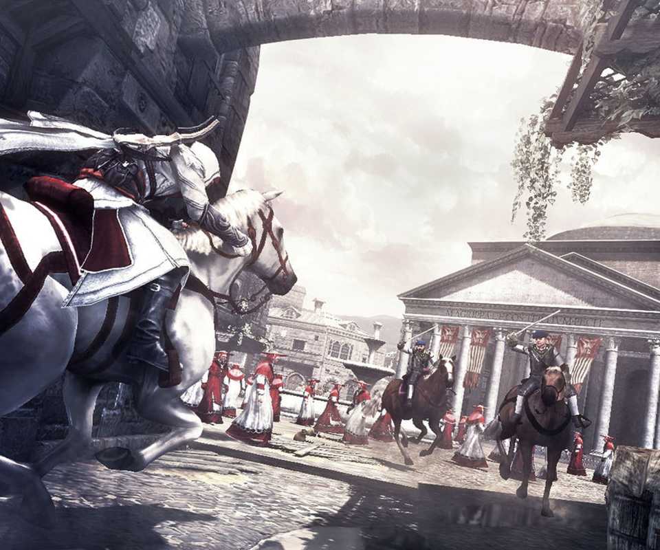 Assassin's Creed Brotherhood Ezio Horse Riding