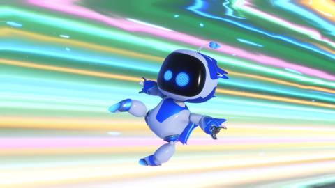 Astro in a void in Astro Bot (2024)