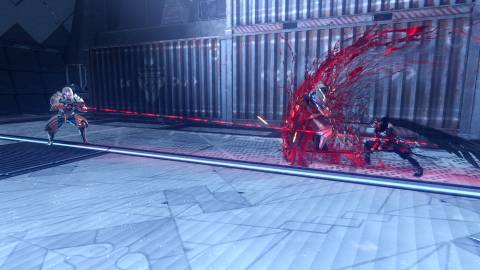 Attacking enemies in Ninja Gaiden 4