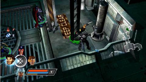 Attacking enemies in X-Men Legends 2 Rise Of Apocalypse