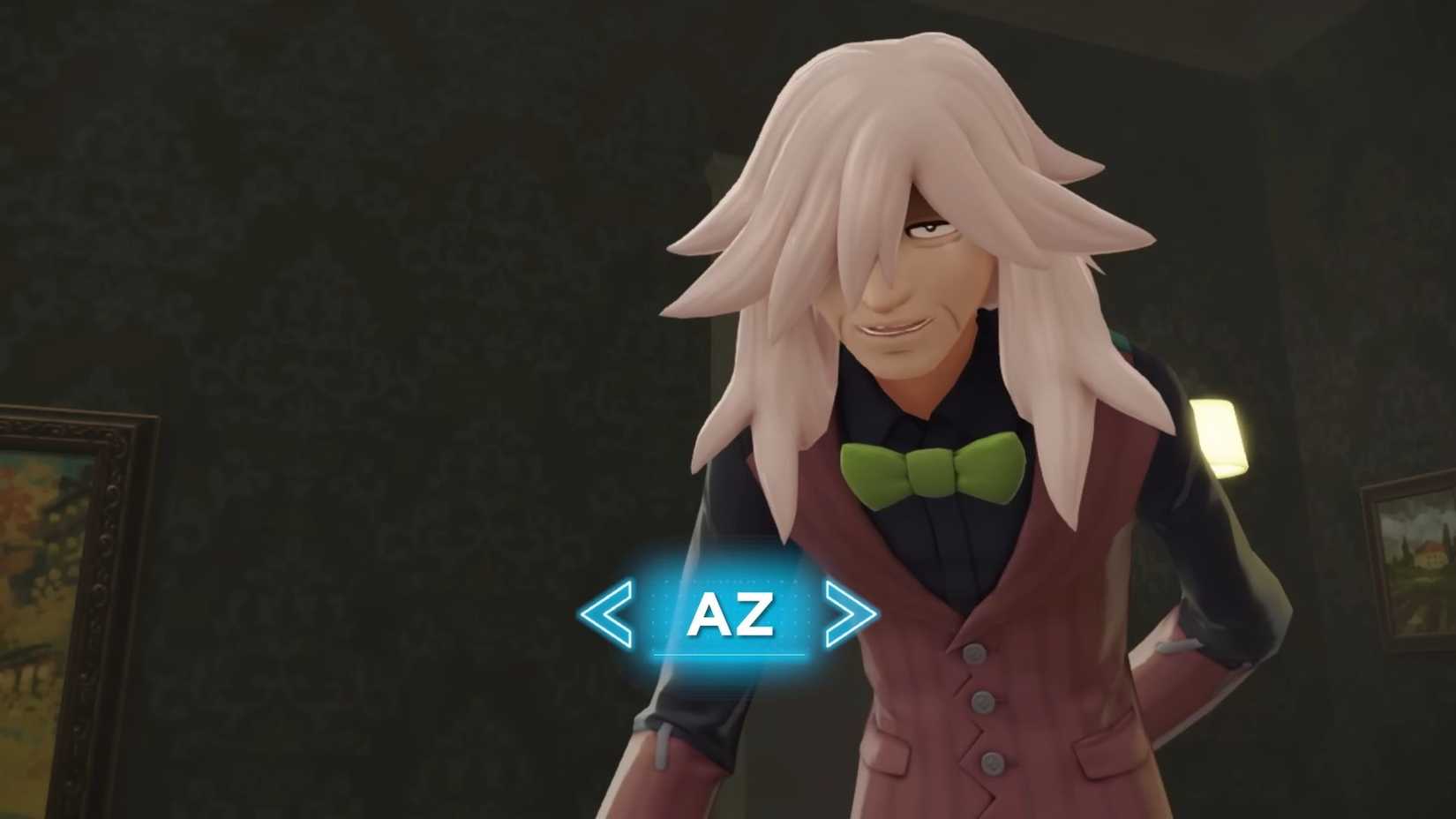 AZ introduces himself to players - Pokemon Legends ZA