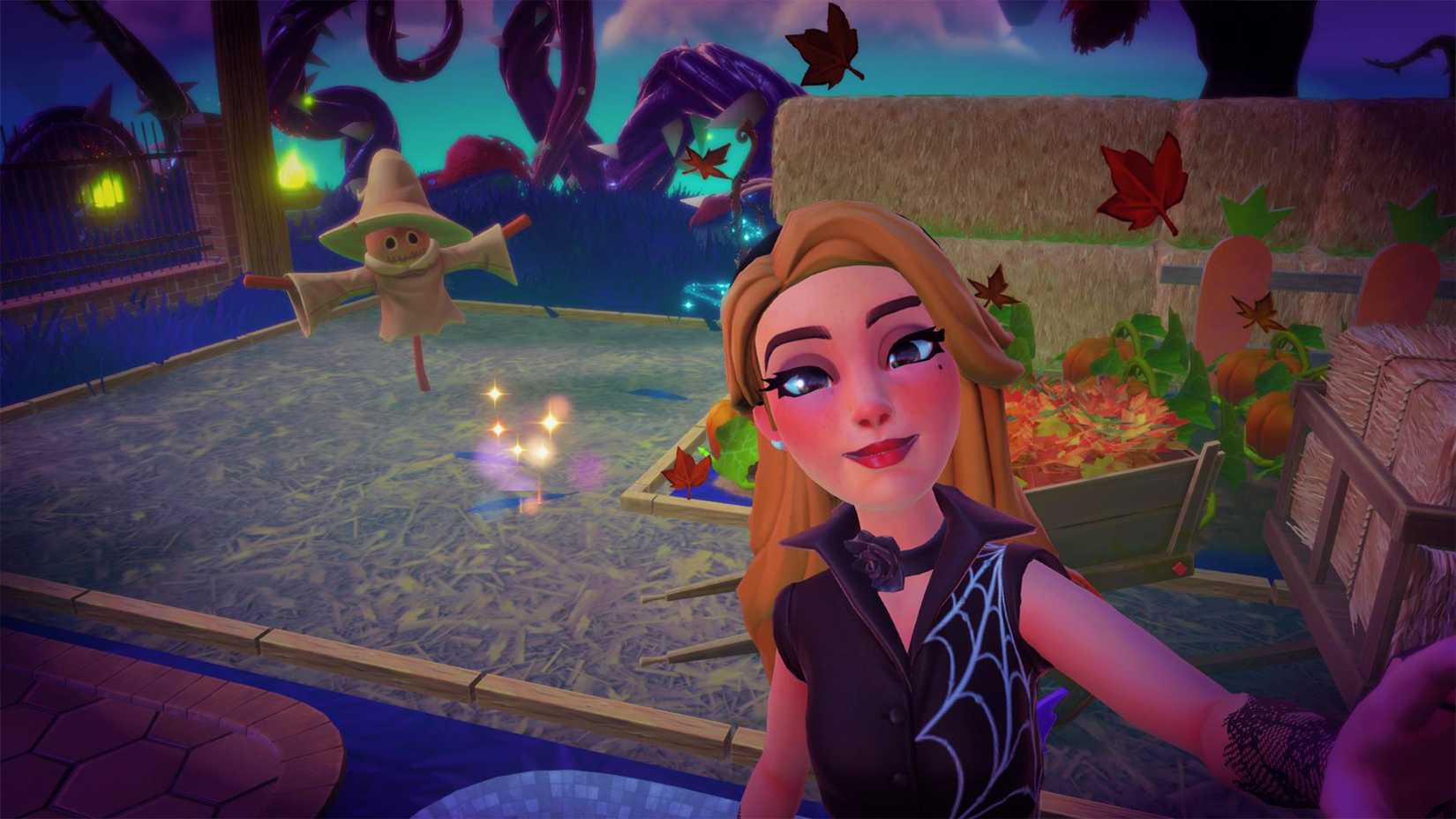 balck feather haunted crow feather in ddv disney dreamlight valley