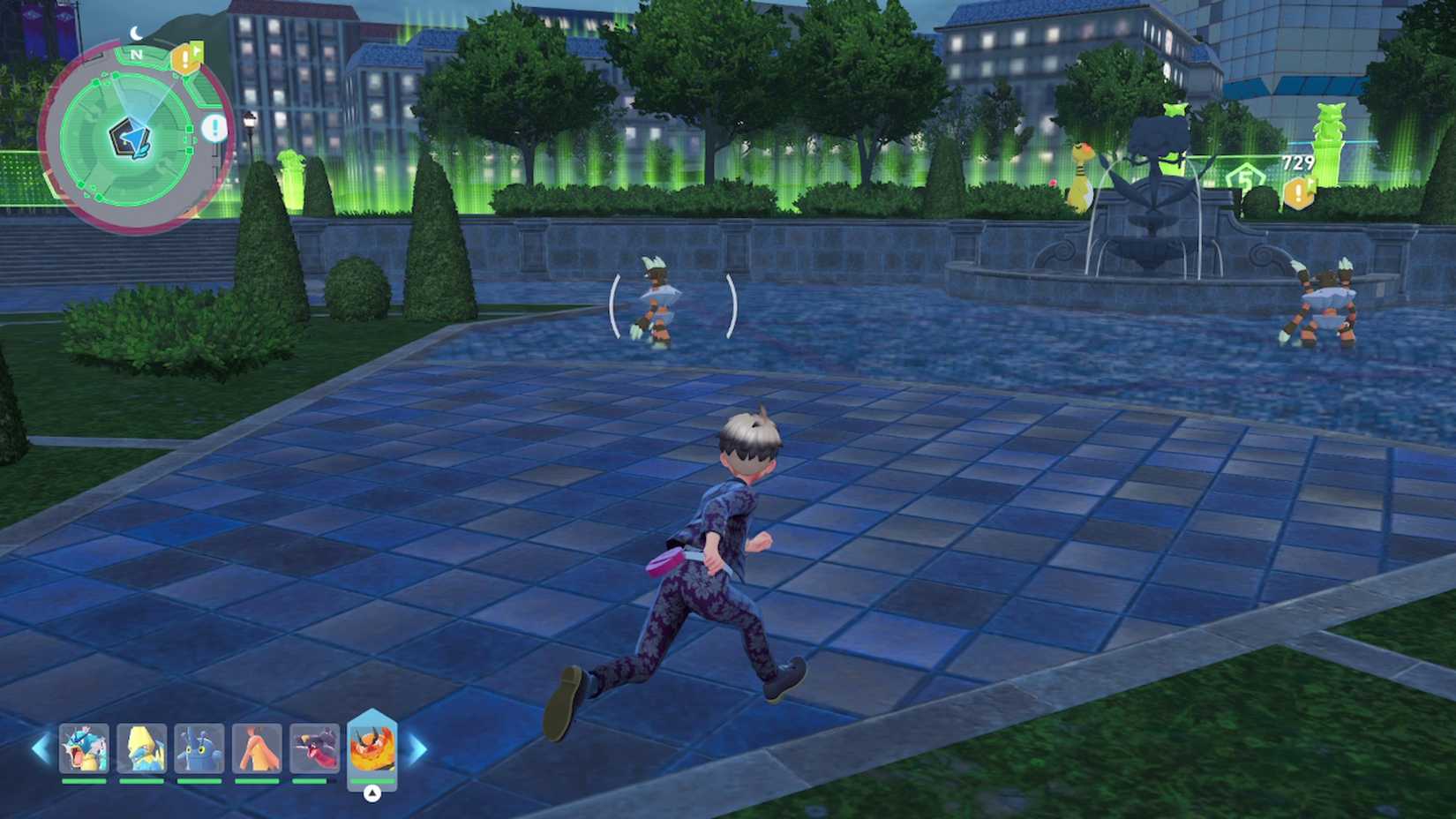 Barbaracle in wild area 16 in pokemon legends za