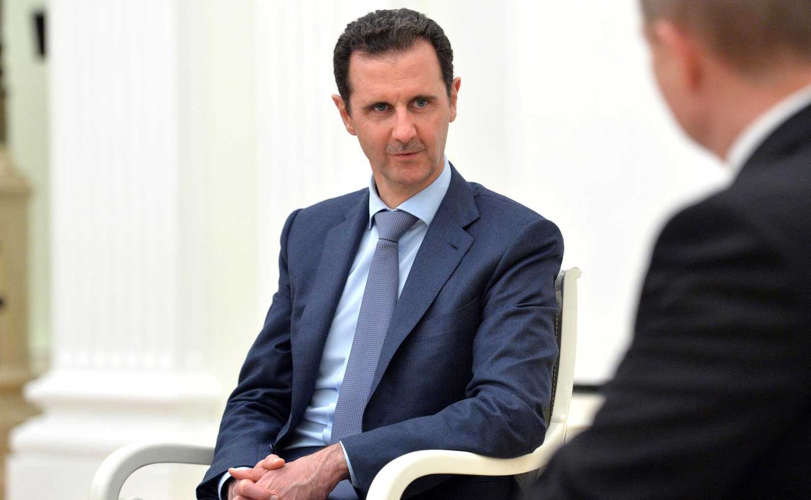 Bashar al-Assad in Russia October 21 2015
