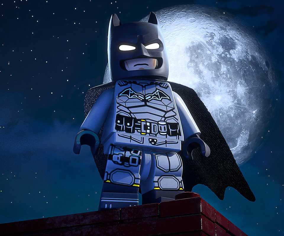 Batman dalam pose aksi di LEGO Batman Legacy of the Dark Knight