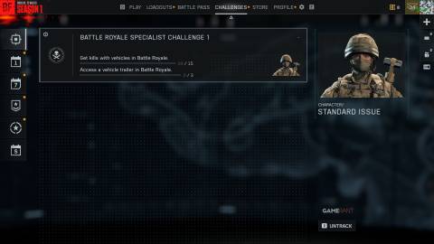 Battle Royale Specialist Challenge 1 - Battlefield RedSec