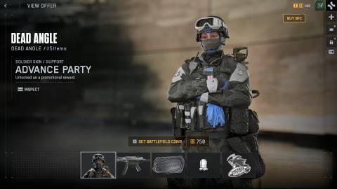 BF6 Advanced Party skin