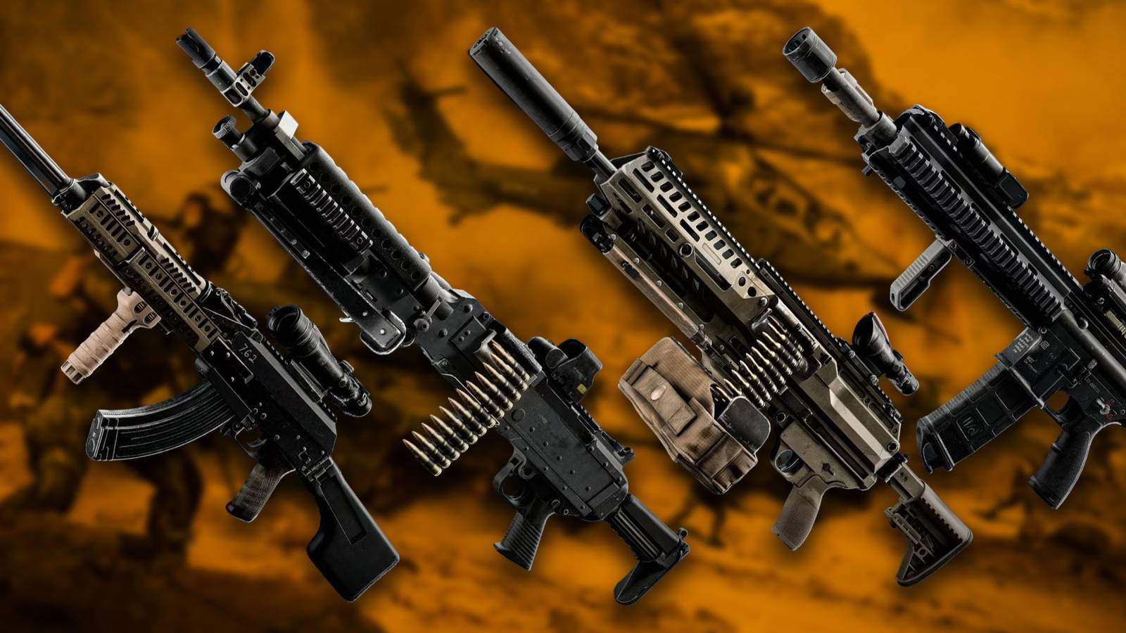 Best Machine Guns in BF6