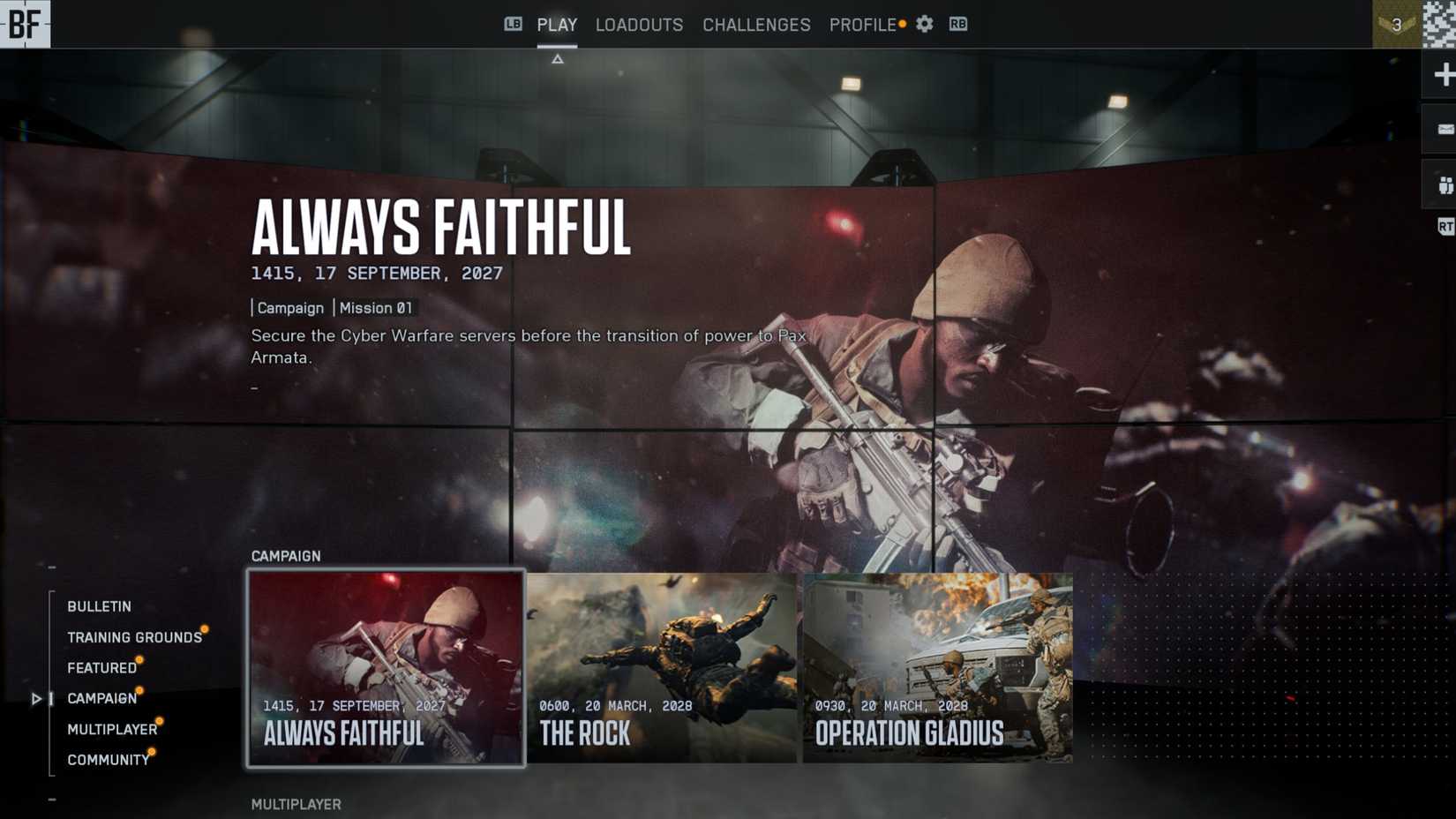 Battlefield 6 Campaign Missions