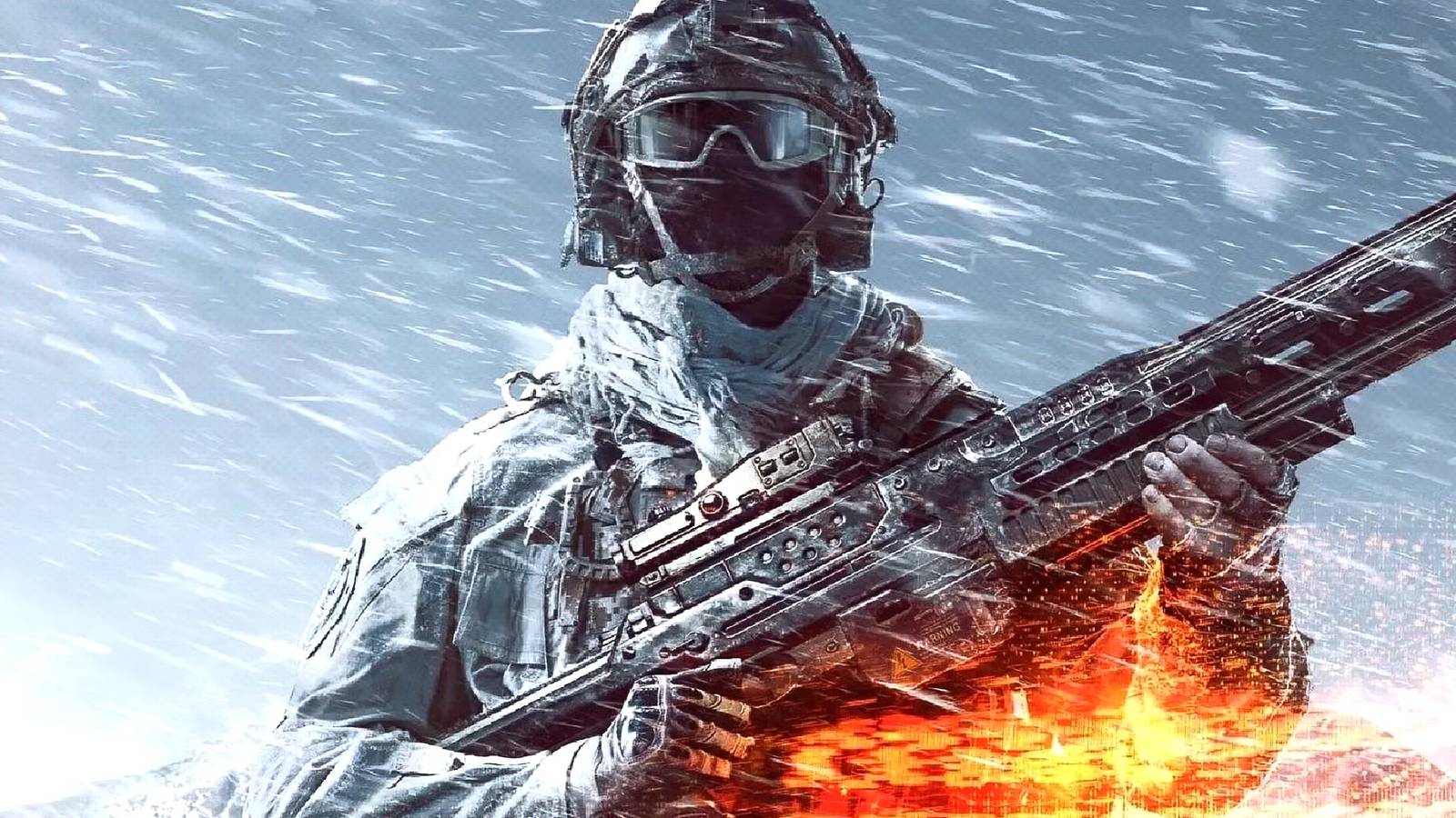 Battlefield 6 concept art recon sniper skin in snow