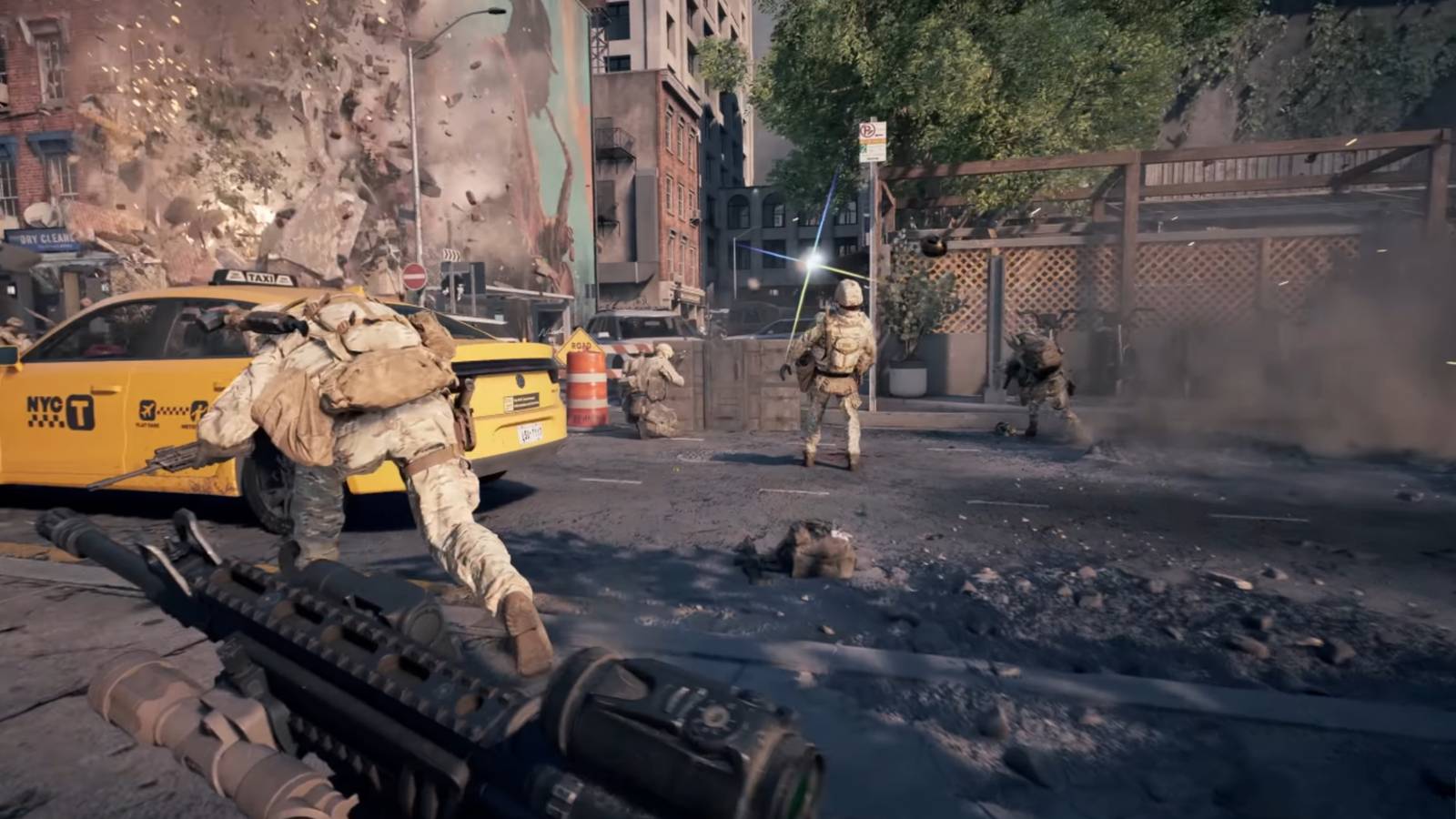 Combat in Battlefield 6