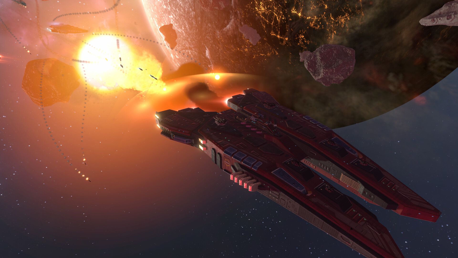 BattleGroupVR2 spaceship