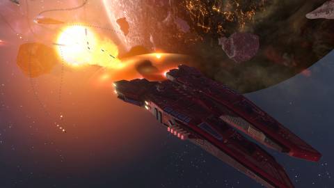 BattleGroupVR2 spaceship