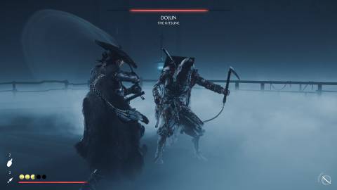 battling the kitsune