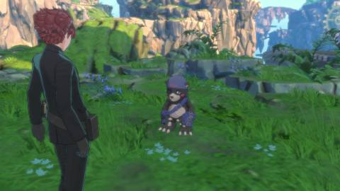 Bearmon in the Gear Forest Digimon Story Time Stranger