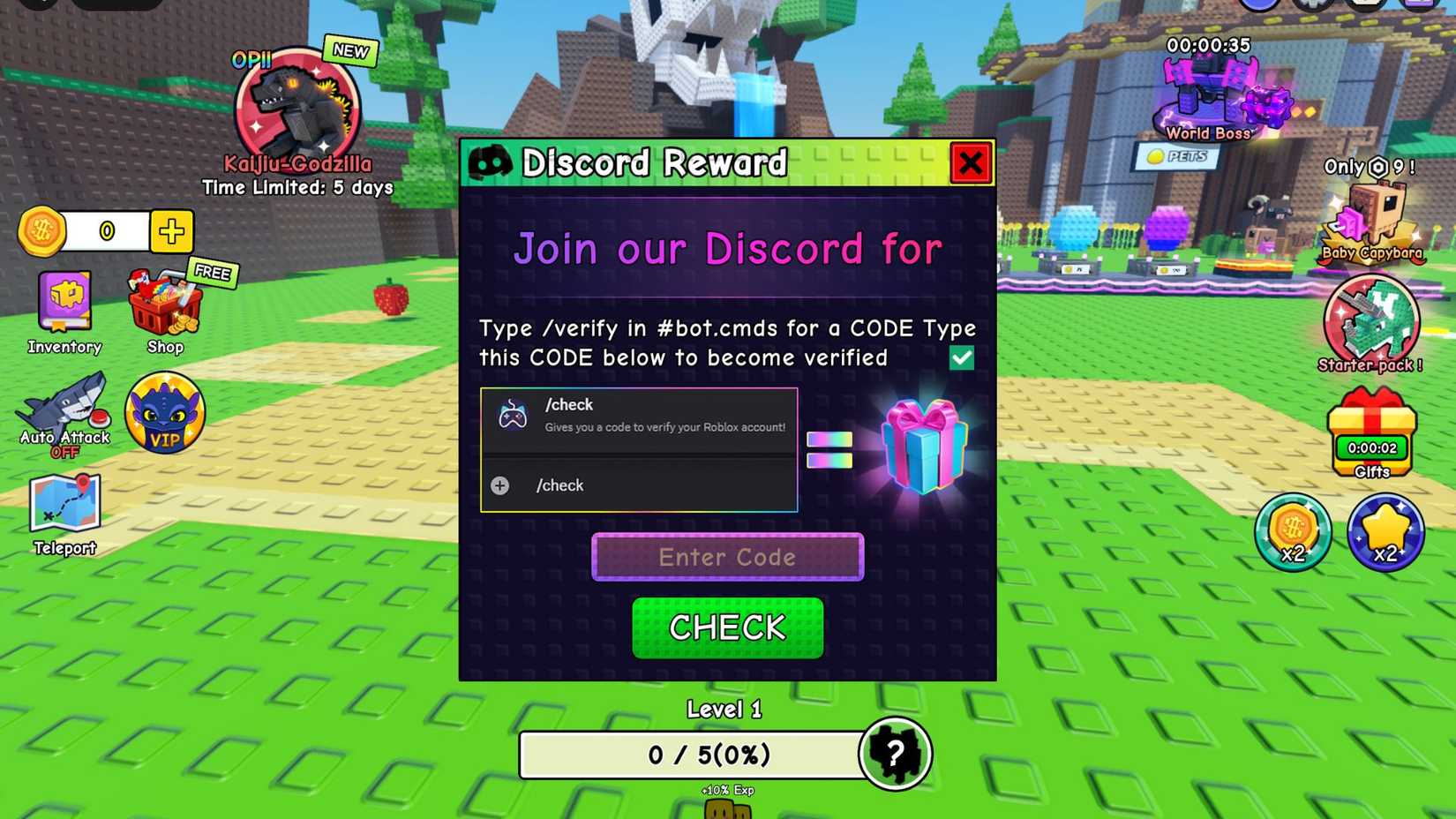 Обновите вкладку коды