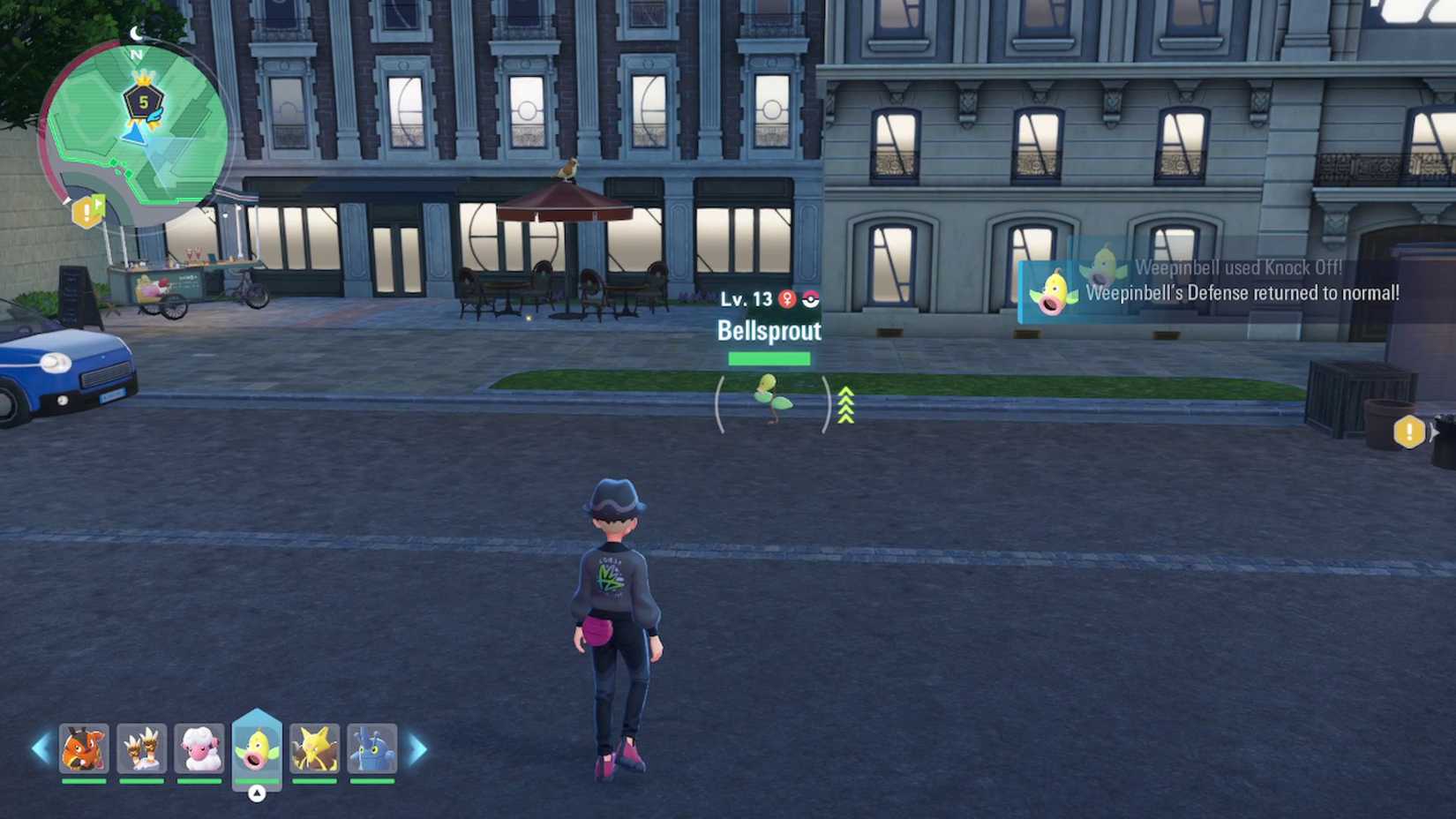 bellsprout location in wild zone 5 in pokemon legends za